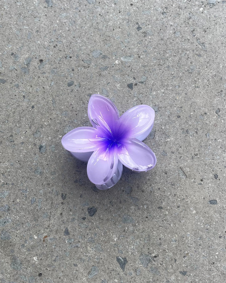 FRANGIPANI FLOWER HAIR CLIP 8CM MULTI - STUDIO JO STORE