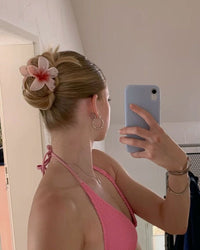 Thumbnail for FRANGIPANI FLOWER HAIR CLIP 8CM MULTI - STUDIO JO STORE