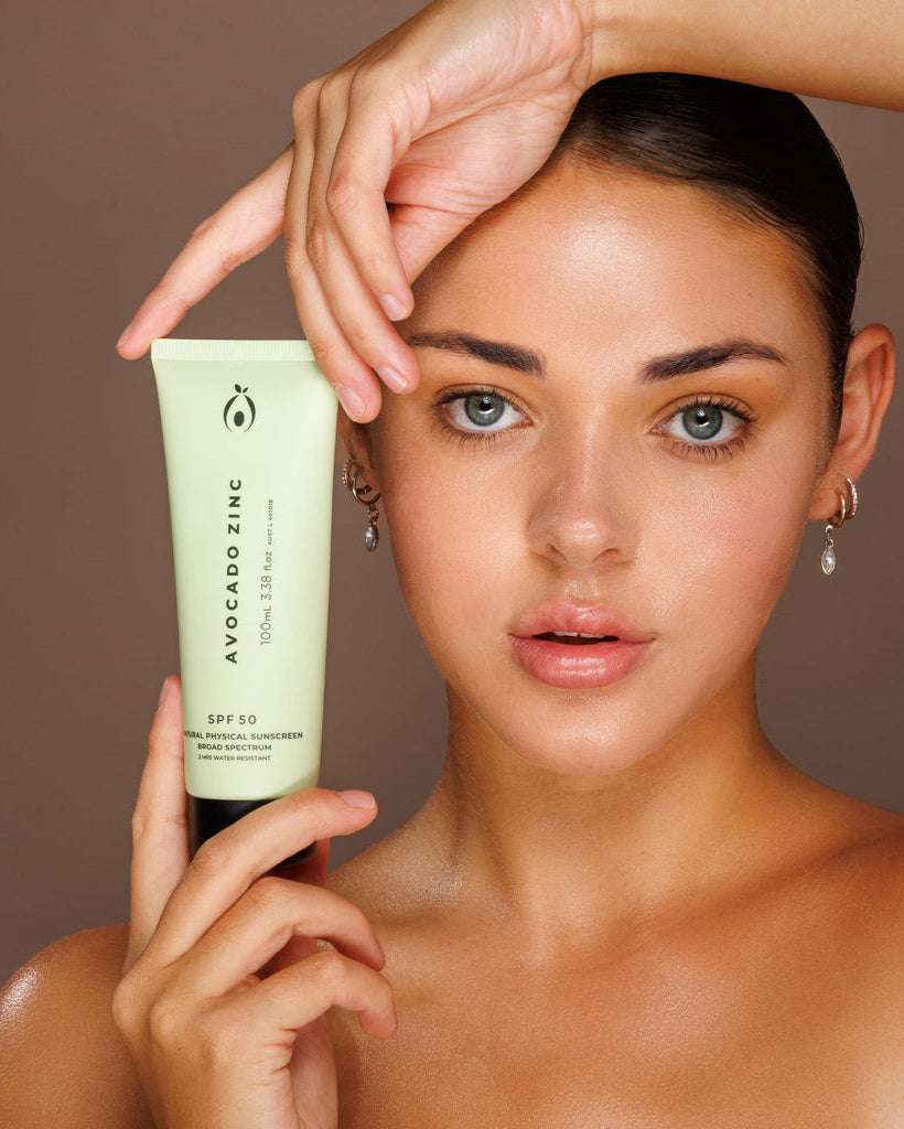 AVOCADO ZINC - SPF 50 NATURAL PHYSICAL SUNSCREEN - STUDIO JO STORE  