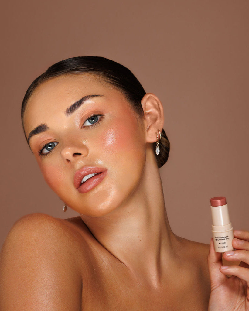 AVOCADO ZINC - SPF 50 NATURAL LIP & CHEEK TINT NUDE - STUDIO JO STORE  