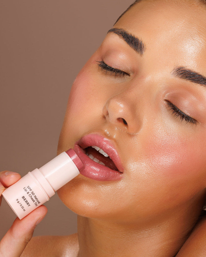 AVOCADO ZINC - SPF 50 NATURAL LIP & CHEEK TINT BERRY - STUDIO JO STORE  