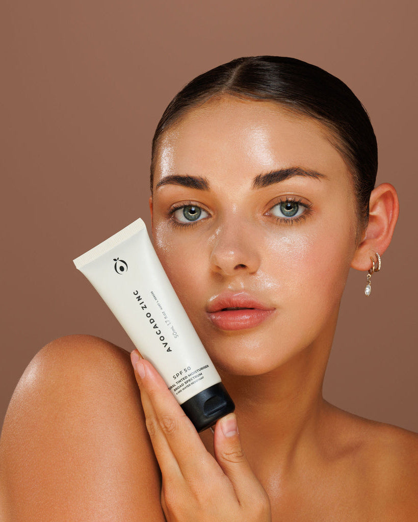 AVOCADO ZINC - SPF 50 NATURAL TINTED MOISTURISER - STUDIO JO STORE  