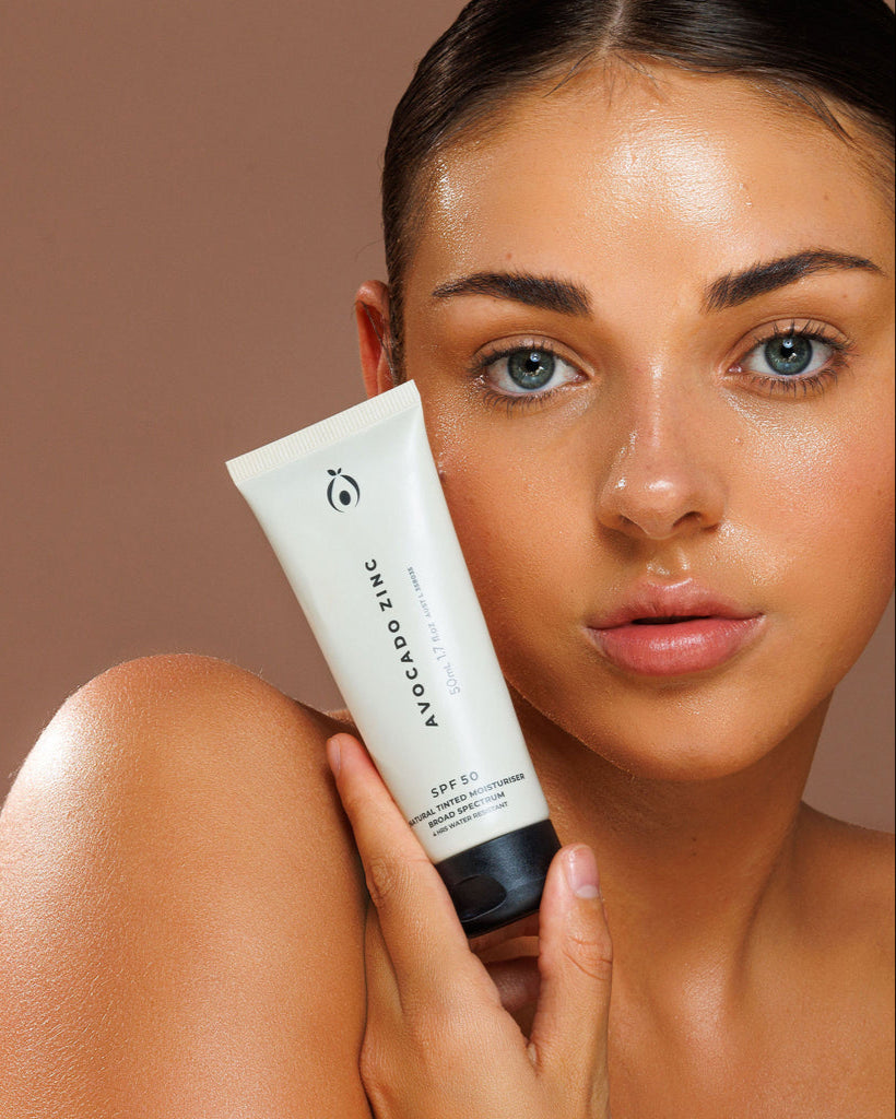 AVOCADO ZINC - SPF 50 NATURAL TINTED MOISTURISER - STUDIO JO STORE  