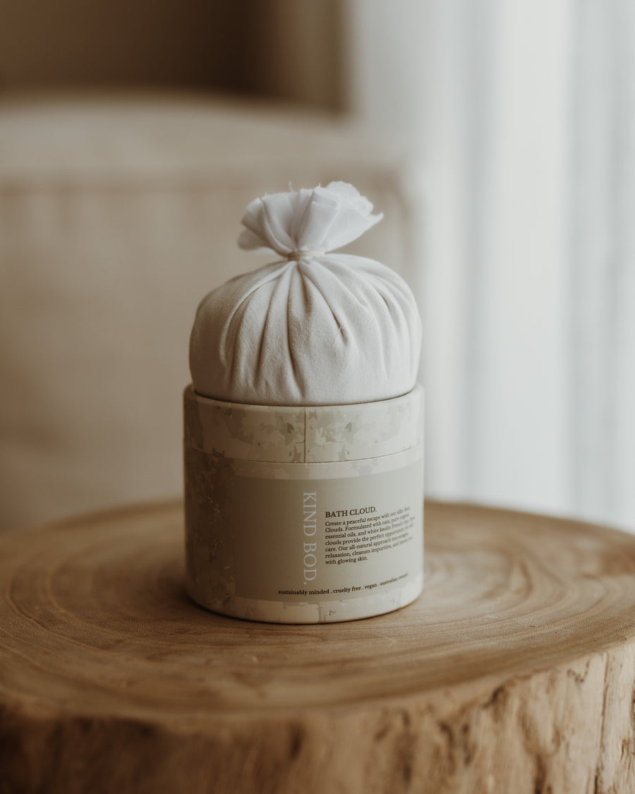 KIND BOD ORGANIC CLAY BATH CLOUD - LAVENDER - FRANKINCENSE - BERGAMOT - STUDIO JO STORE  