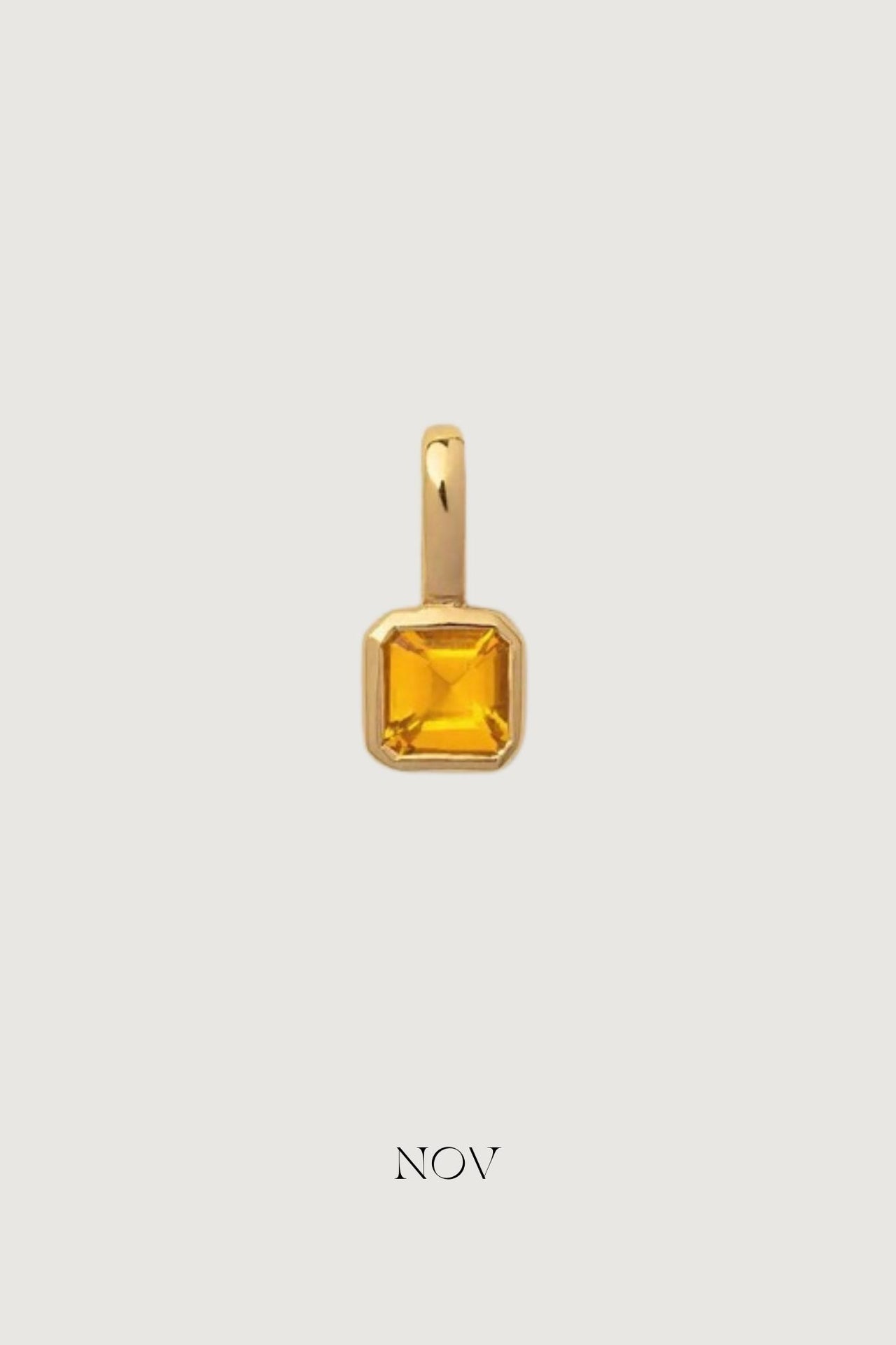 GOLD CHARM BIRTHSTONE MULTI - STUDIO JO STORE  