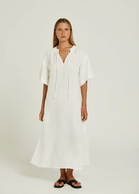 Thumbnail for PIPPA RIDLEY JOSIE DRESS WHITE - STUDIO JO STORE  
