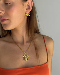 Thumbnail for STARFISH STUD EARRINGS GOLD - STUDIO JO STORE  