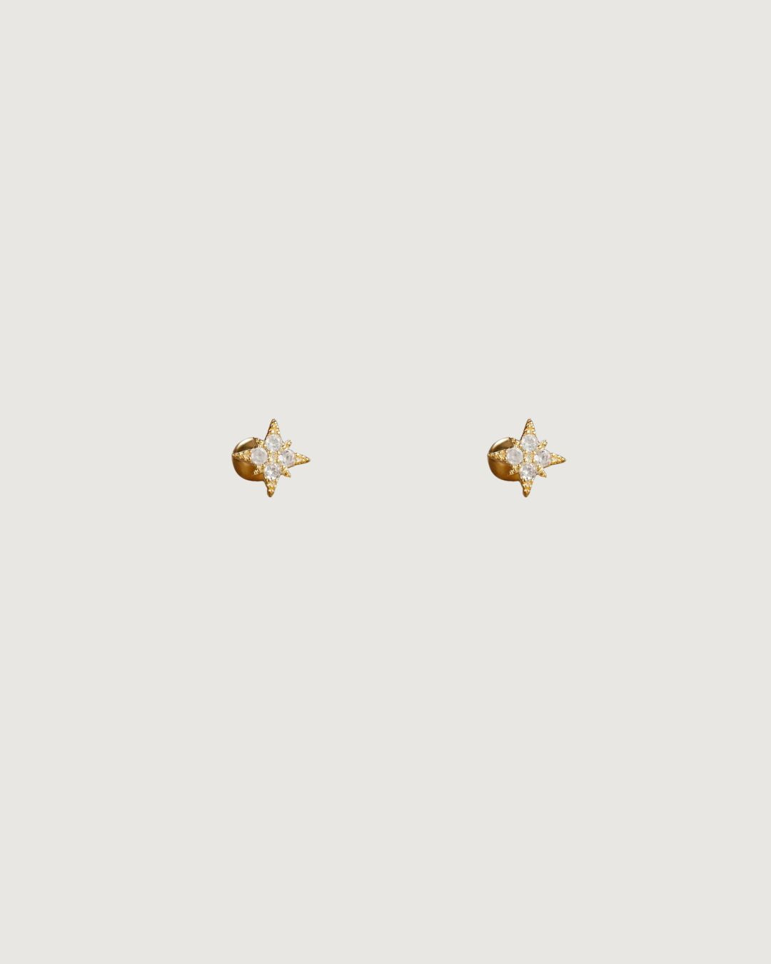 GOLD STARBURST STUD EARRINGS - STUDIO JO STORE  