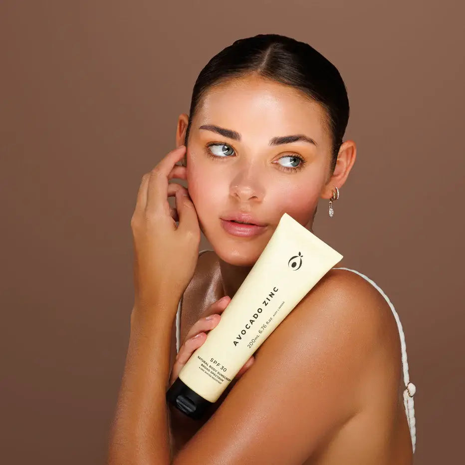 Avocado Zinc - SPF 30 Natural Body Sunscreen 200ml