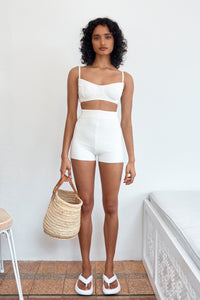 Thumbnail for PIPPA RIDLEWY - HUX SANDAL WHITE - STUDIO JO STORE  