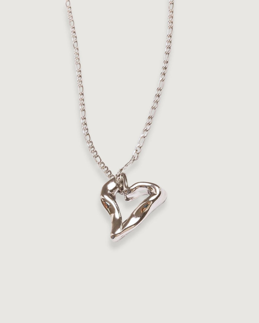 HEART OF SILVER NECKLACE - STUDIO JO STORE  