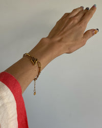 Thumbnail for CUPID HEART CHAIN BRACELET GOLD - STUDIO JO STORE  
