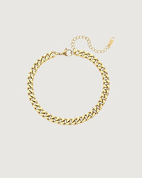 Thumbnail for MINIMALIST CUBAN CHAIN BRACELET 18K GOLD PVD - STUDIO JO STORE  