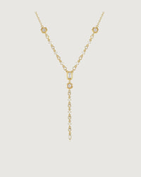 Thumbnail for CELESTIAL DROP NECKLACE GOLD - STUDIO JO STORE  