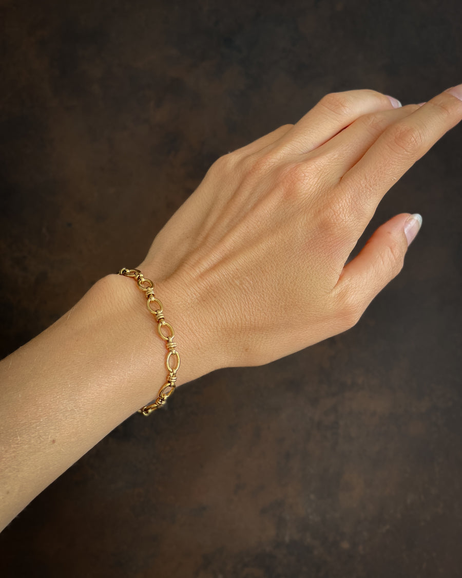 SOLIS CHAIN BRACELET 18K GOLD - STUDIO JO STORE  