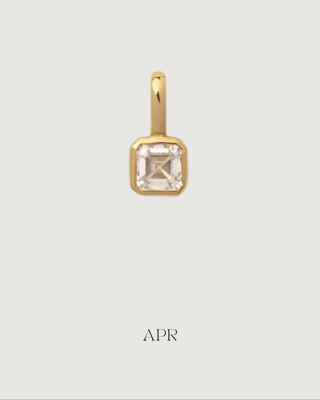 GOLD CHARM BIRTHSTONE MULTI