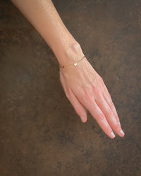Thumbnail for AMOUR FINE HEART CHAIN BRACELET 18K GOLD