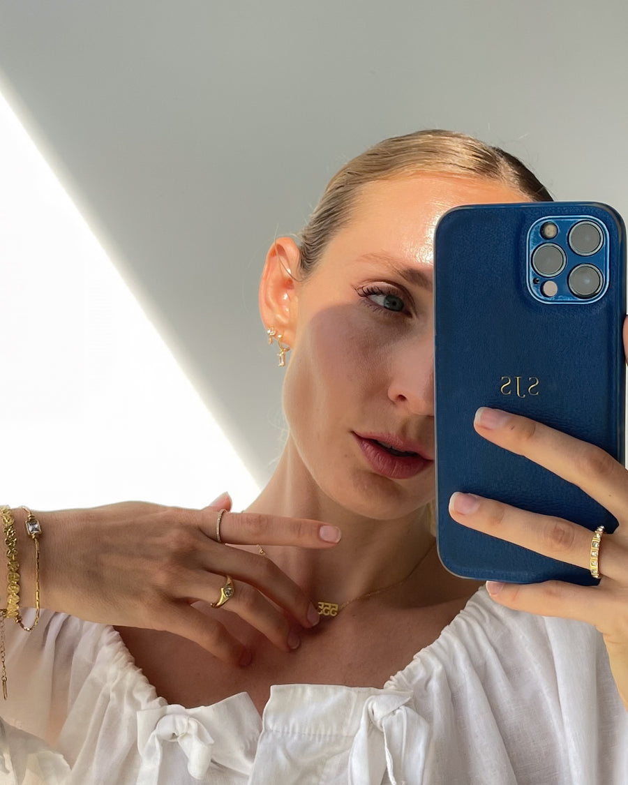 ANGEL NUMBER 555 CHOKER NECKLACE - CHANGE - GOLD - STUDIO JO STORE  