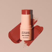Thumbnail for Avocado Zinc - SPF 50 Natural Lip & Cheek Tint: Red Earth