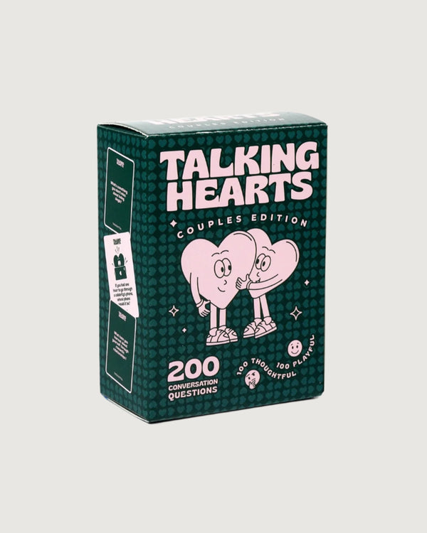 TALKING HEARTS COUPLES CONVERSATION CONNECTION CARD GAME - STUDIO JO STORE  