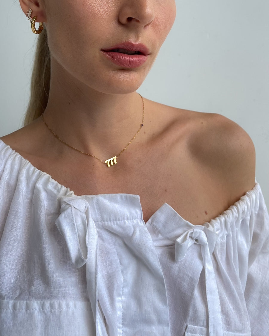 ANGEL NUMBER 777 CHOKER NECKLACE - LUCK - GOLD - STUDIO JO STORE  