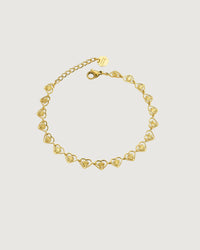 Thumbnail for CUPID HEART CHARM CHAIN BRACELET GOLD - STUDIO JO STORE  