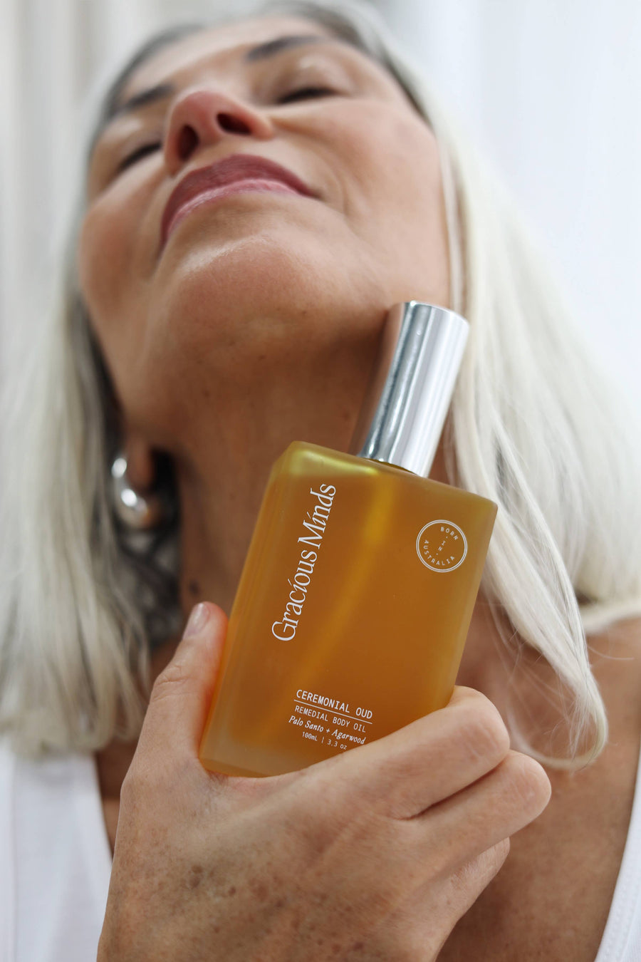 GRACIOUS MINDS – CEREMONIAL OUD REMEDIAL BODY OIL - STUDIO JO STORE  