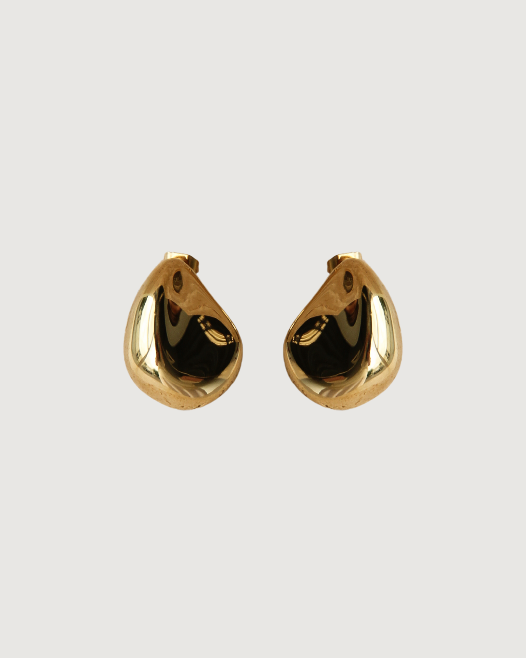 MALONE STUD EARRINGS 18K GOLD - STUDIO JO STORE  