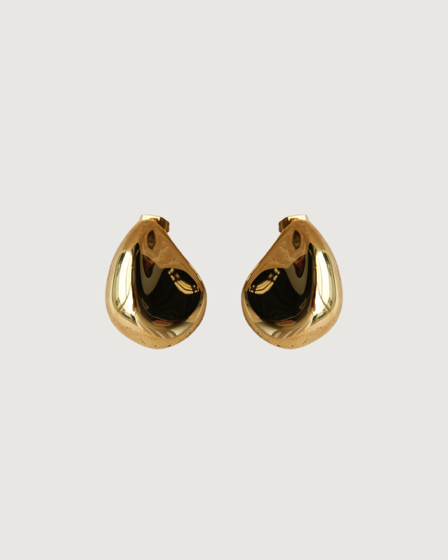 MALONE STUD EARRINGS 18K GOLD - STUDIO JO STORE  