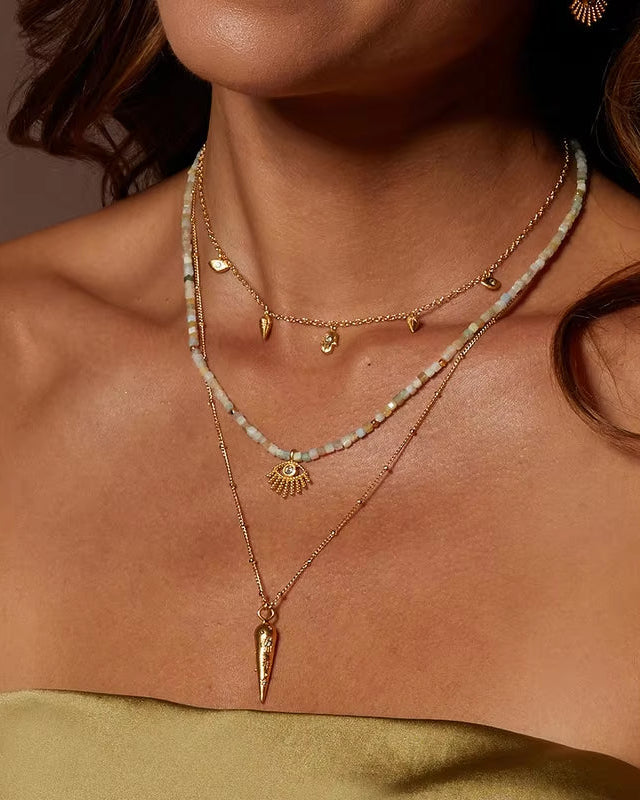 EVIL EYE PENDANT NECKLACE - STUDIO JO STORE  