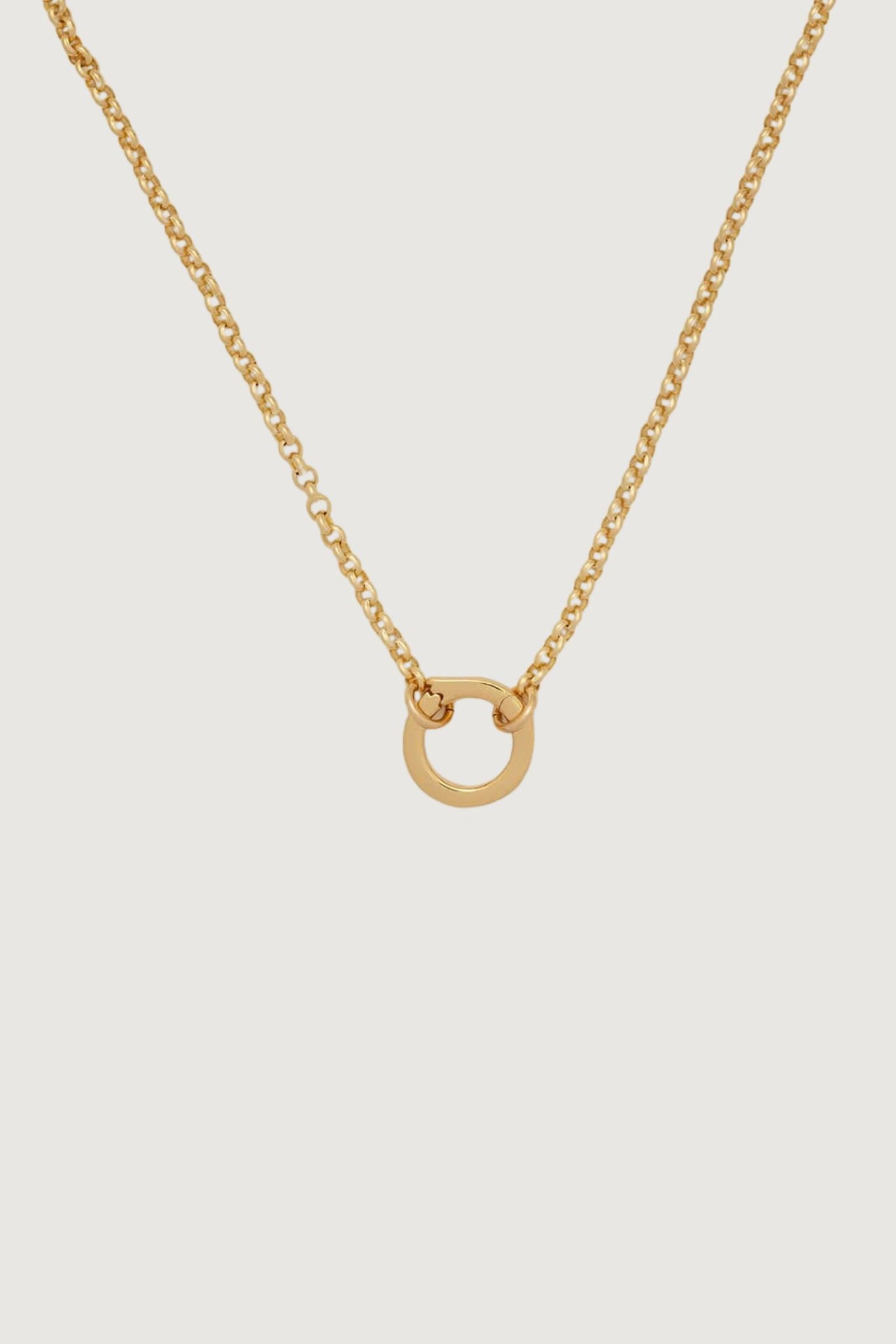 GOLD CHAIN CHARM NECKLACE