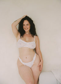 Thumbnail for Mane Intimates Chelsea lace Underwear - White