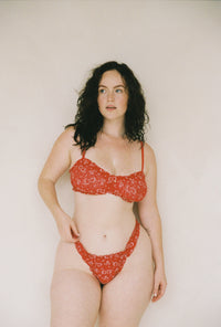 Thumbnail for Mane Intimates Chelsea lace Underwear - Red