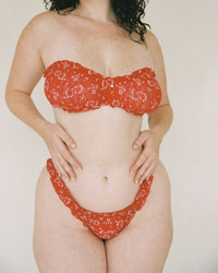 Thumbnail for MANE INTIMATES - CHELSEA LACE UNDERWEAR - RED - STUDIO JO STORE  