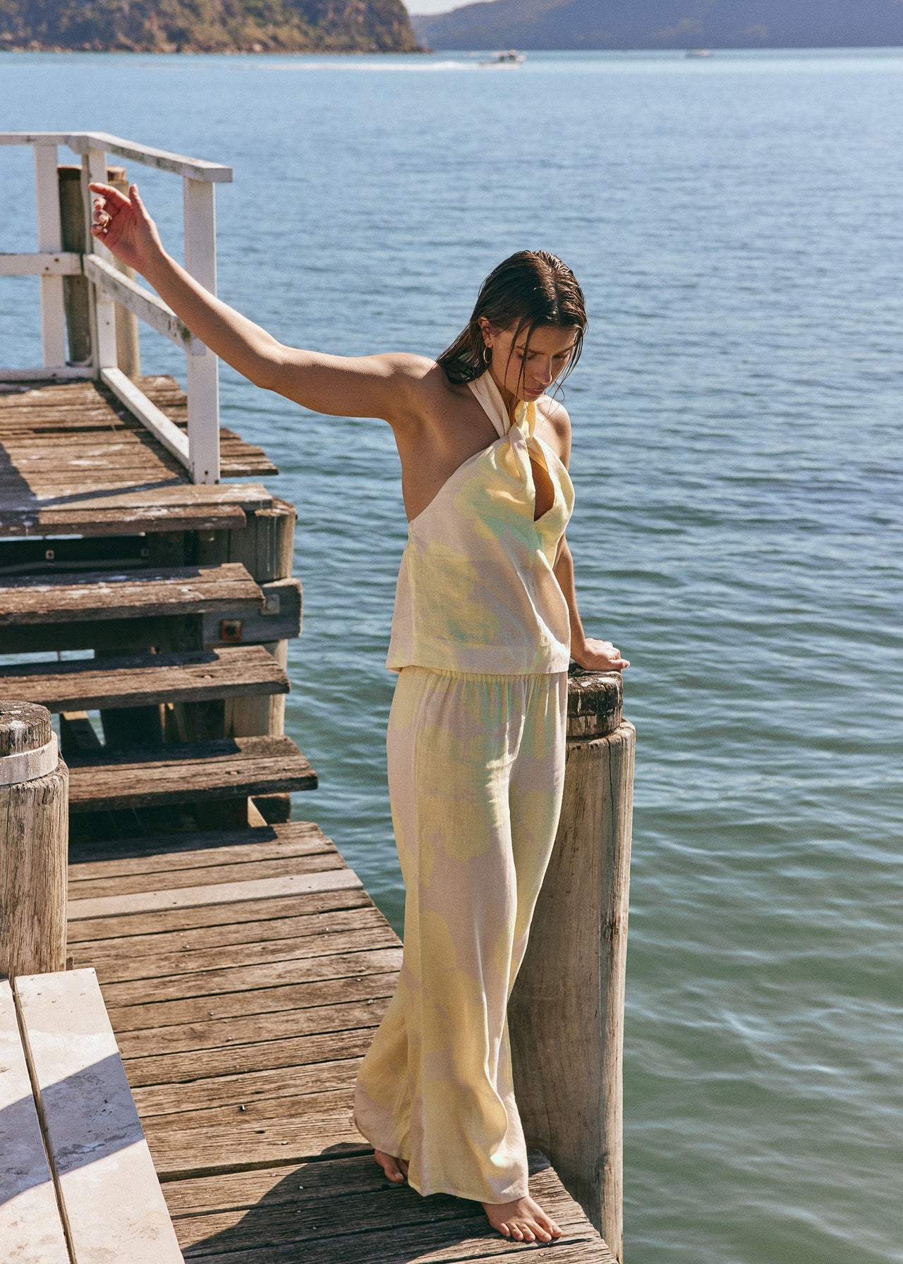PIPPA RIDLEY - ZARI TOP CITRUS BLOOM - STUDIO JO STORE  