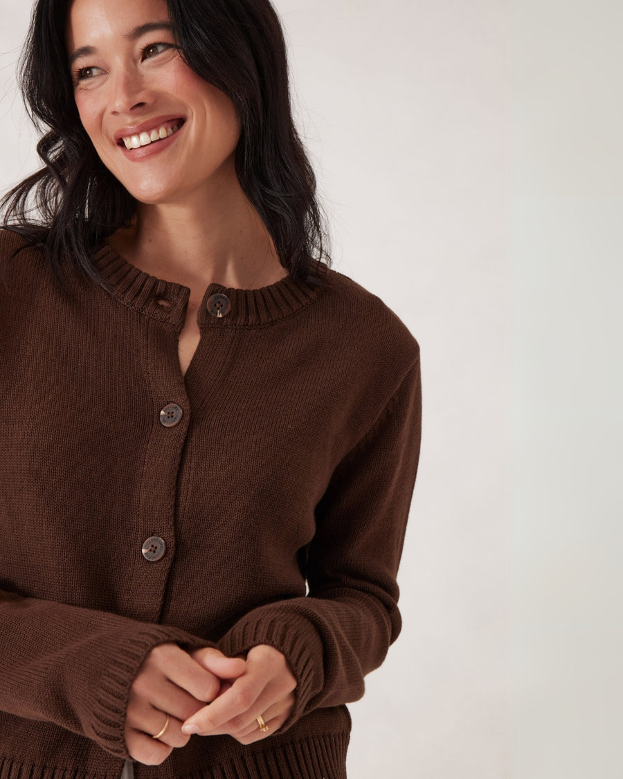 Ceres Life Nelly Long Sleeve Knit Cardi - STUDIO JO STORE  