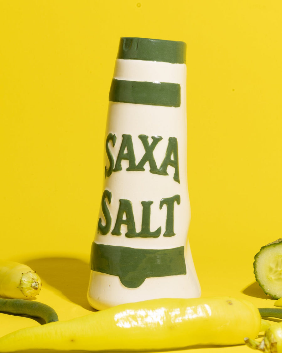 The Austin Flowers Saxa Salt Vase Green - STUDIO JO STORE  