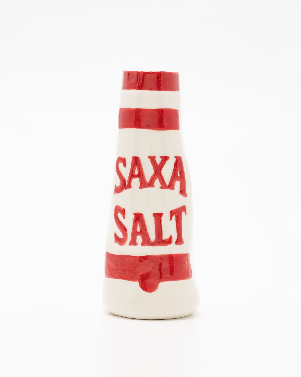 The Austin Flowers Saxa Salt Vase Red