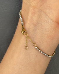 Thumbnail for FINE TENNIS BRACELET 18K GOLD - STUDIO JO STORE  