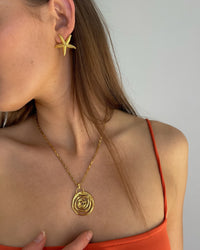 Thumbnail for STARFISH STUD EARRINGS GOLD - STUDIO JO STORE  