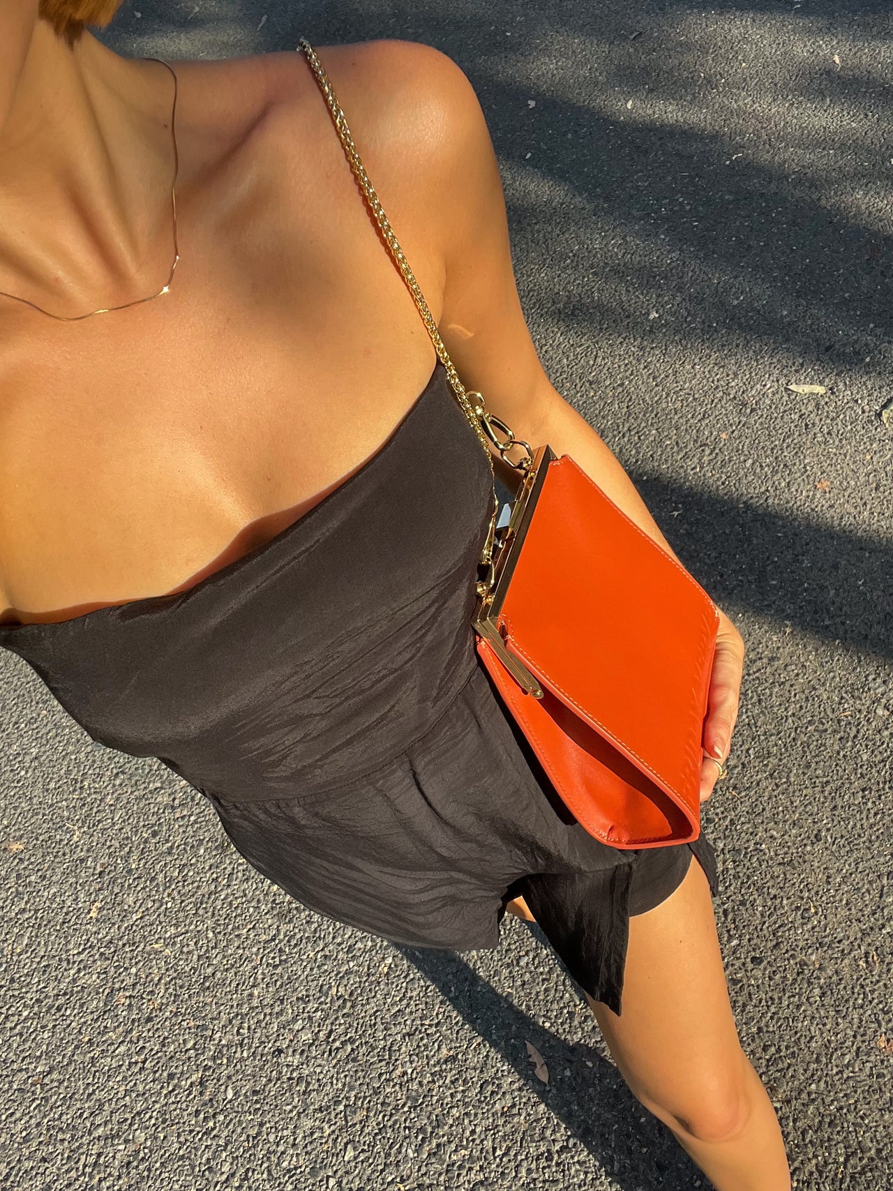 FRIDAY VERVE MIMI MULTIWAY BAG TERRACOTTA - STUDIO JO STORE  