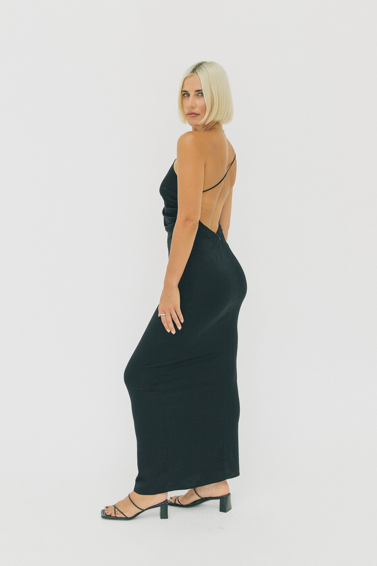 AMAIA THE LABEL - IMANI DRESS BLACK - STUDIO JO STORE  