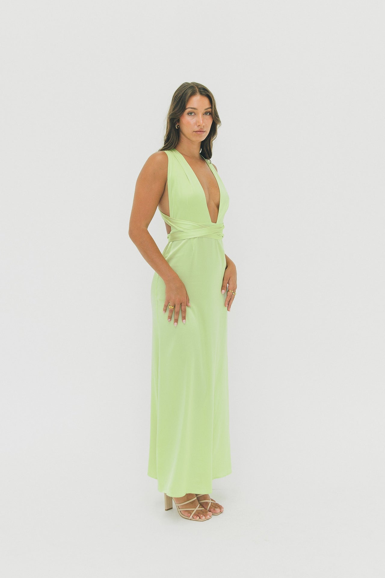 AMAIA THE LABEL - PIPER DRESS MELON - STUDIO JO STORE  