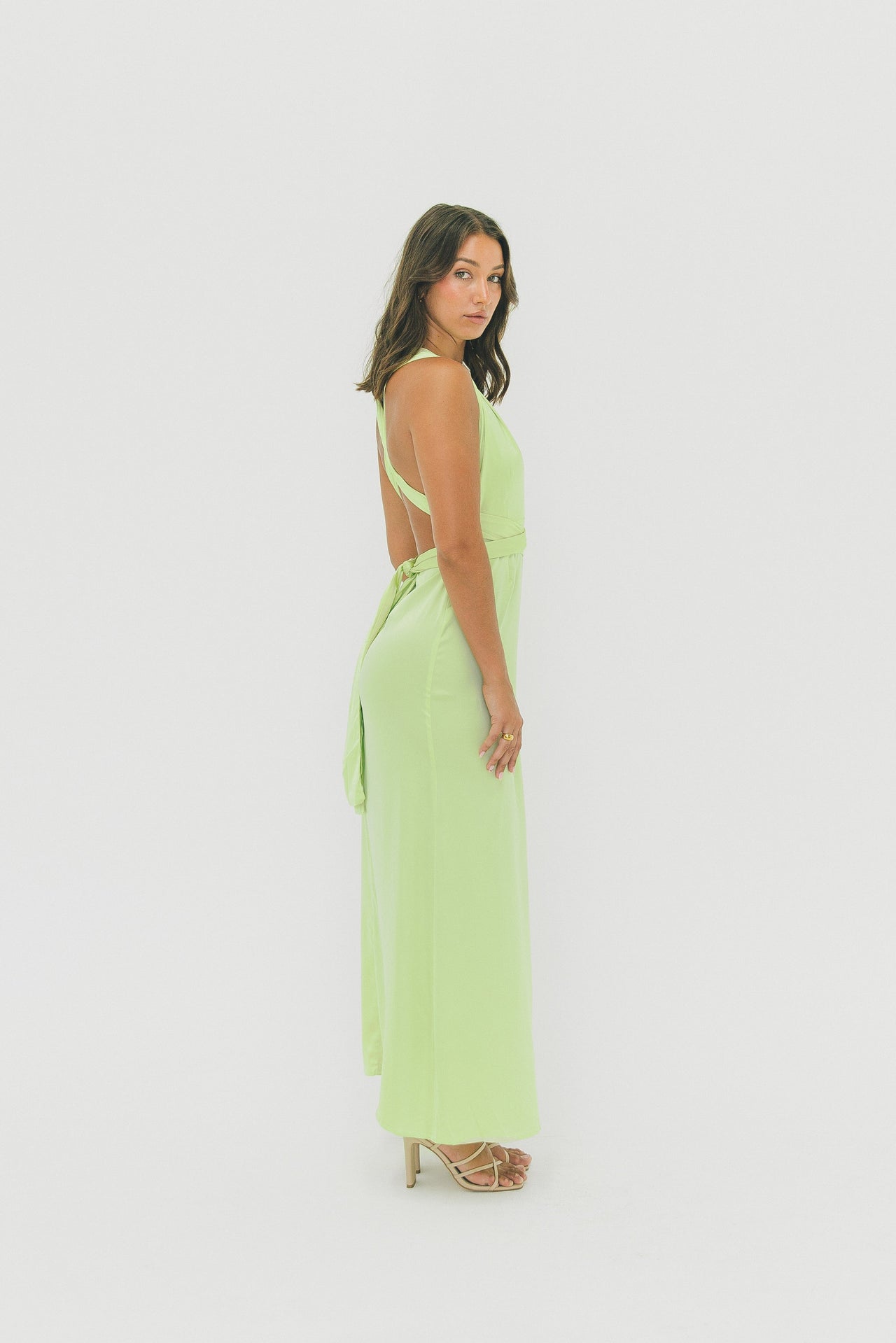 AMAIA THE LABEL - PIPER DRESS MELON - STUDIO JO STORE  