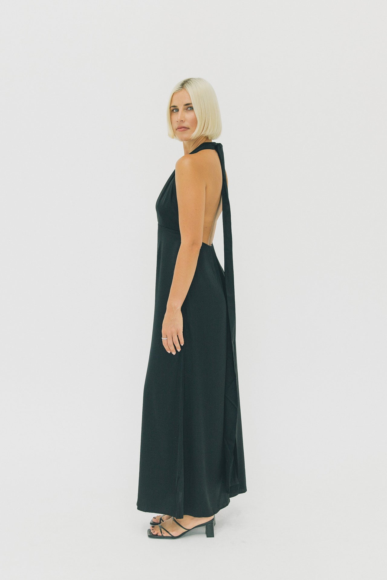 AMAIA THE LABEL - PIPER DRESS BLACK - STUDIO JO STORE  