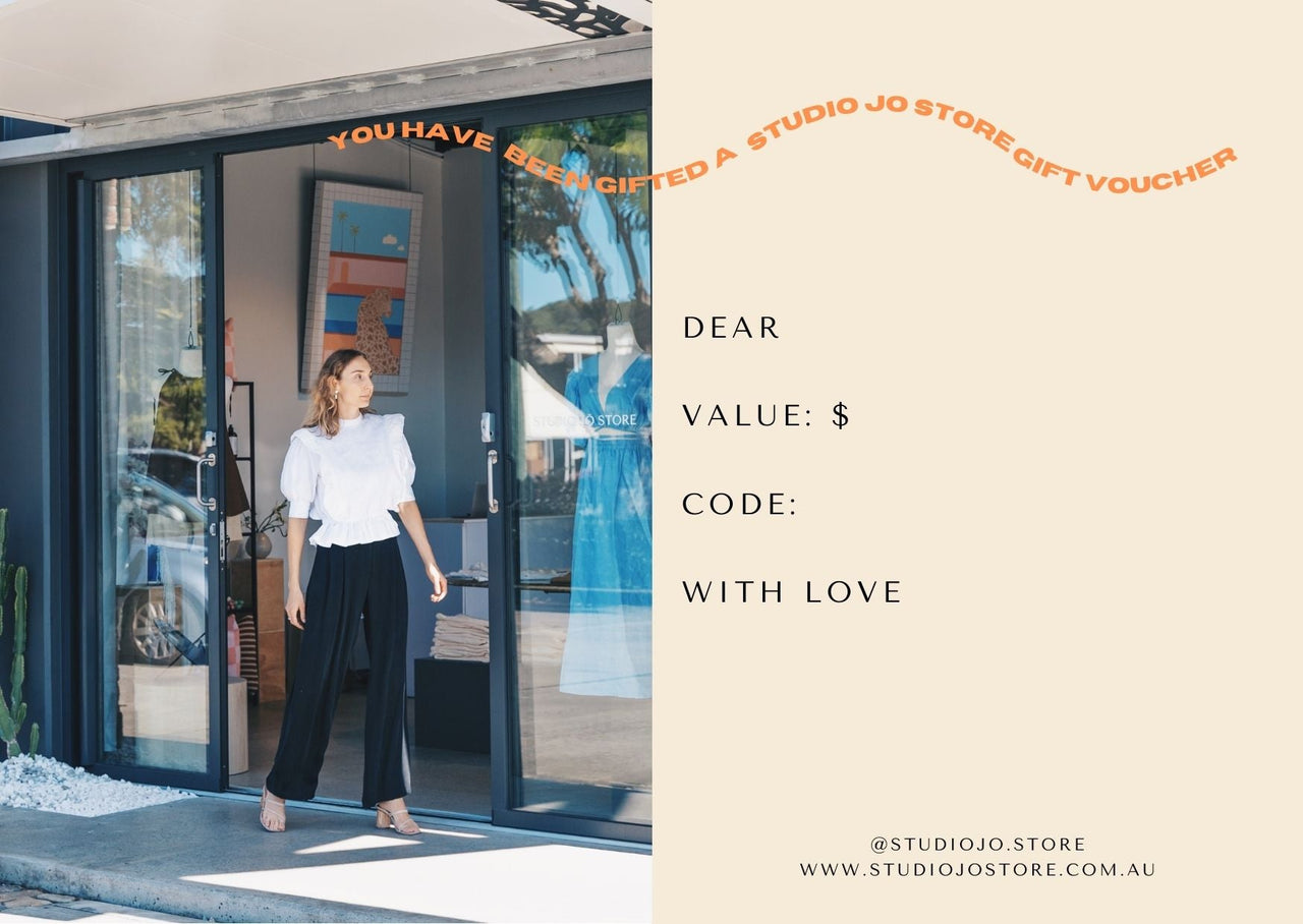 Gift Cards - STUDIO JO STORE  