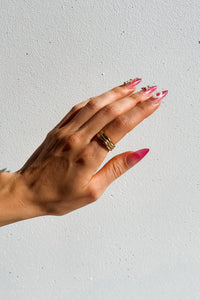 Thumbnail for THREE SISTERS STACKING RING SET OF 3 18K GOLD PVD - STUDIO JO STORE  