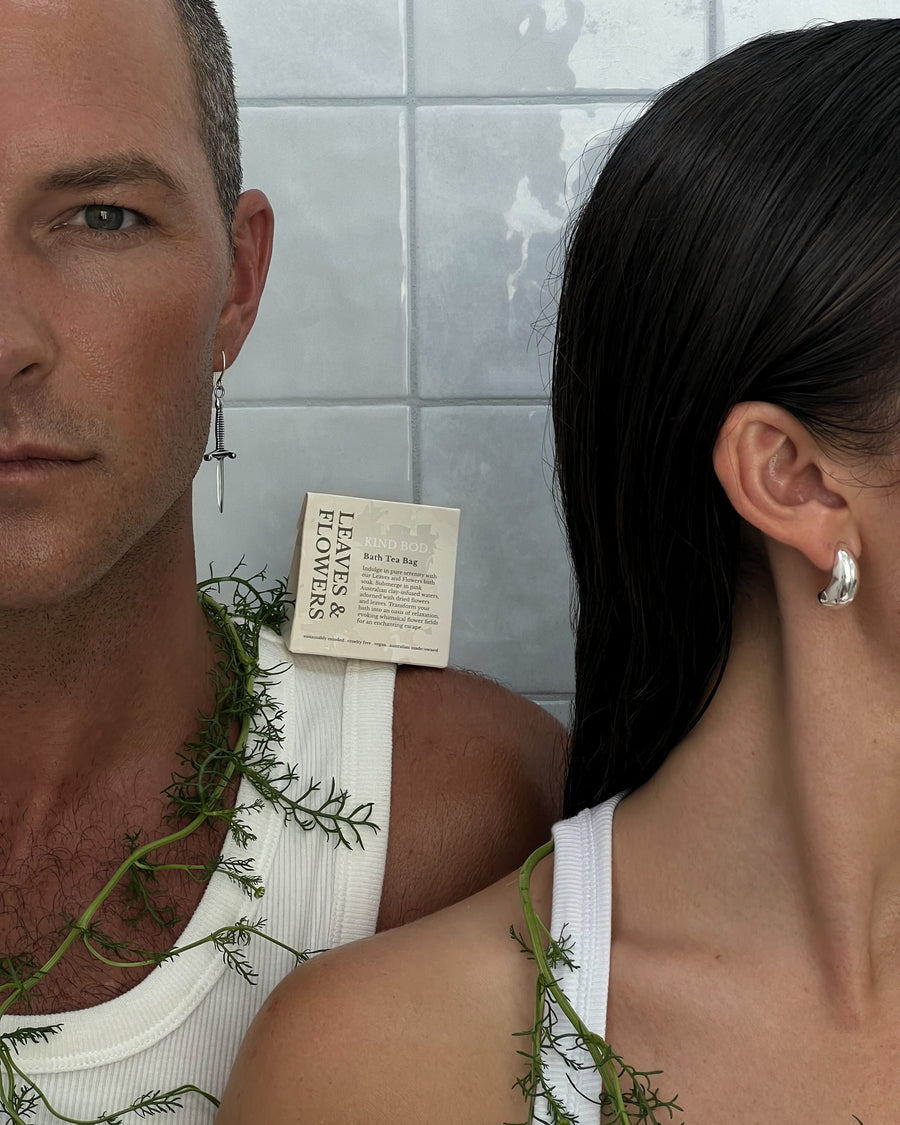 KIND BOD ORGANIC LEAVES AND FLOWERS BATH TEA BAG AUSTRALIAN MADE - STUDIO JO STORE  