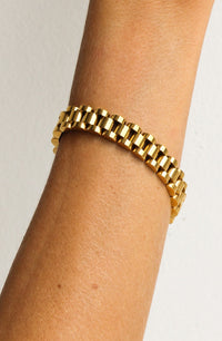 Thumbnail for GOLD WATCH LINK CHAIN BRACELET