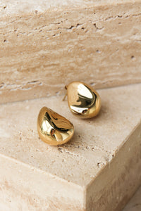 Thumbnail for GOLD MALONE STUD EARRINGS